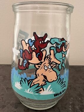 Vintage Welch’s The Wubbulous World of Dr. Suess grape juice jar glass
